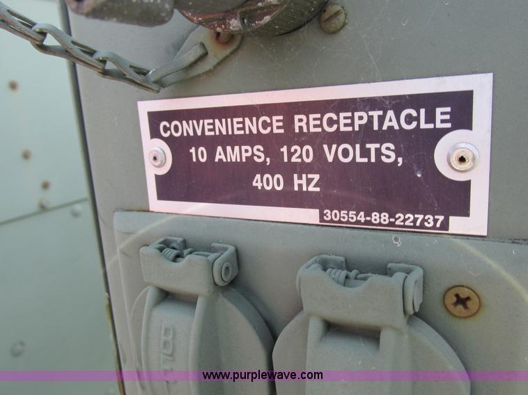 image for item K2134 2003 MCII OFNW8 MEP-816B generator