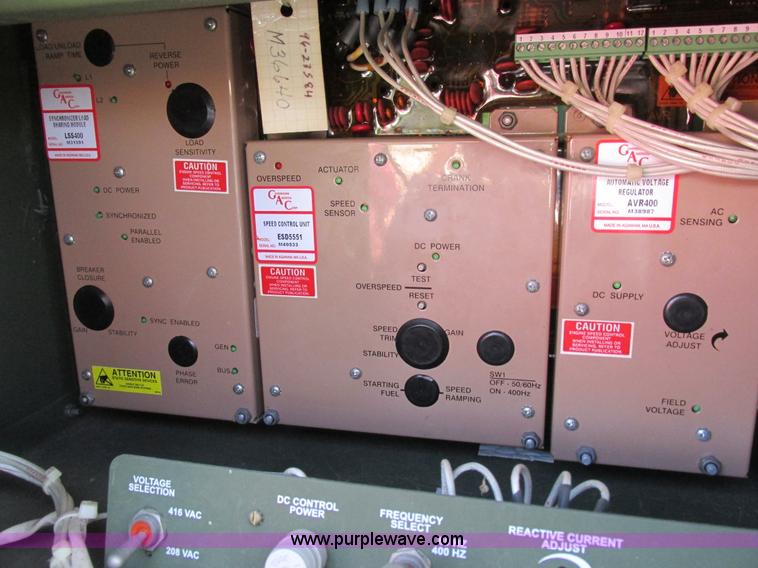 image for item K2134 2003 MCII OFNW8 MEP-816B generator