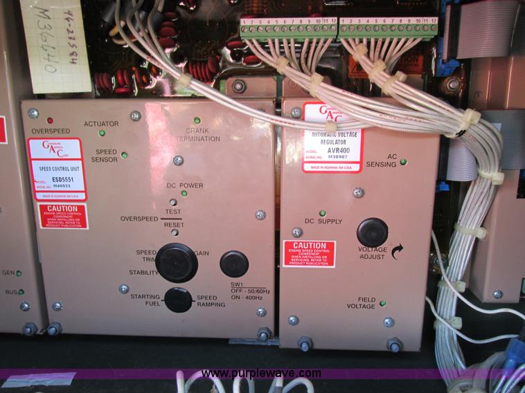 image for item K2134 2003 MCII OFNW8 MEP-816B generator