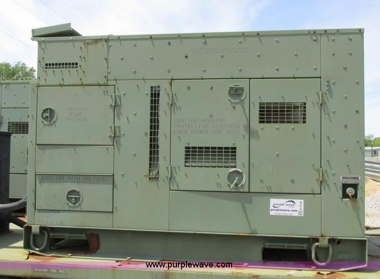 image for item K2135 2003 MCII OFNW8 MEP-816B generator