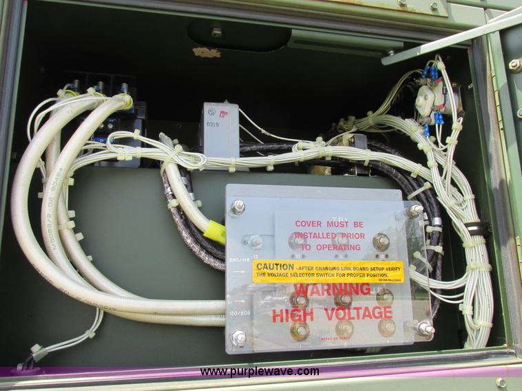 image for item K2135 2003 MCII OFNW8 MEP-816B generator