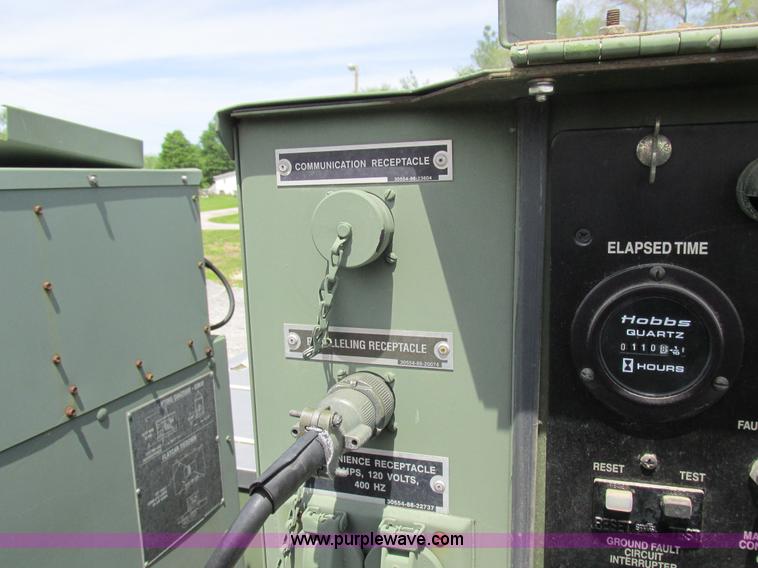 image for item K2135 2003 MCII OFNW8 MEP-816B generator