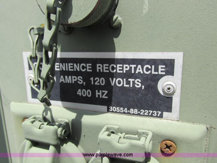 image for item K2135 2003 MCII OFNW8 MEP-816B generator