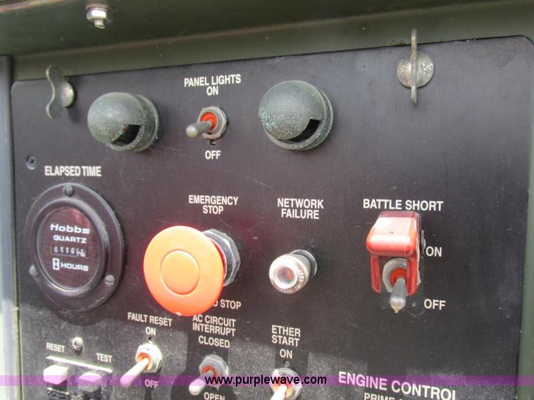 image for item K2135 2003 MCII OFNW8 MEP-816B generator