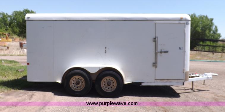 image for item K3882 2006 Titan enclosed trailer