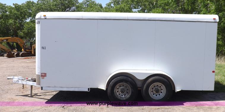 image for item K3882 2006 Titan enclosed trailer