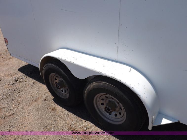 image for item K3882 2006 Titan enclosed trailer