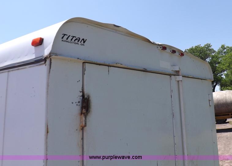 image for item K3882 2006 Titan enclosed trailer