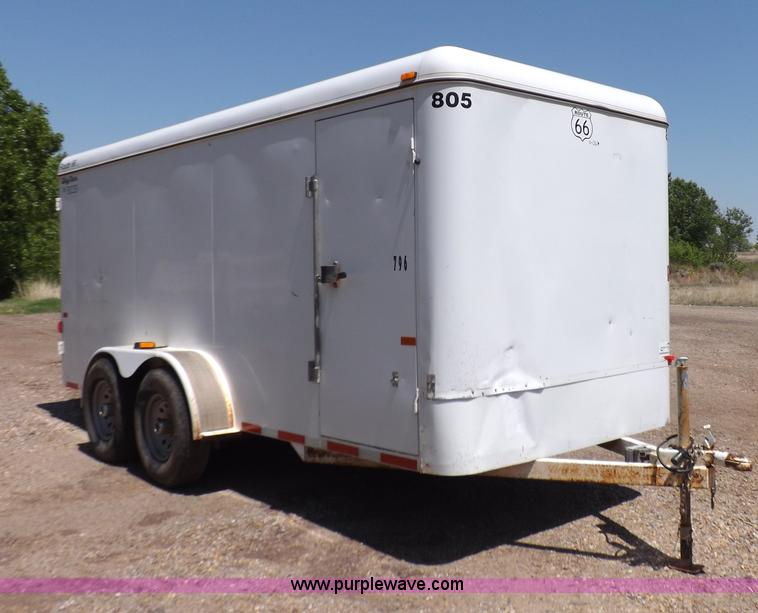image for item K3883 2007 CM enclosed trailer