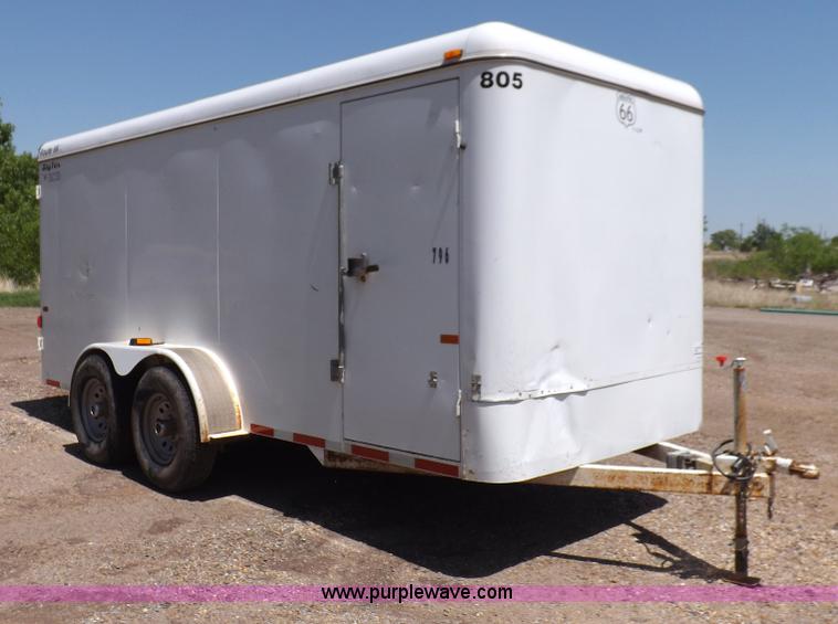 image for item K3883 2007 CM enclosed trailer