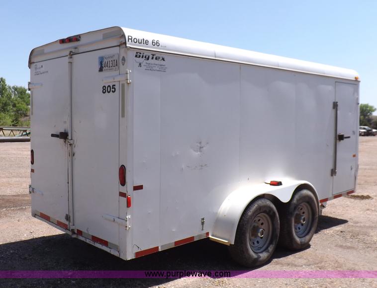 image for item K3883 2007 CM enclosed trailer