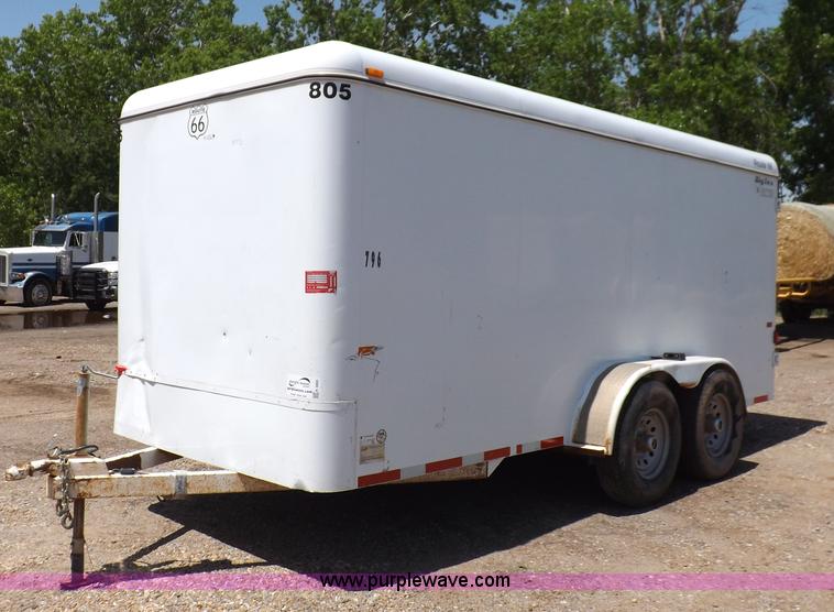 image for item K3883 2007 CM enclosed trailer