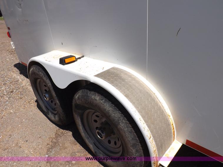 image for item K3883 2007 CM enclosed trailer