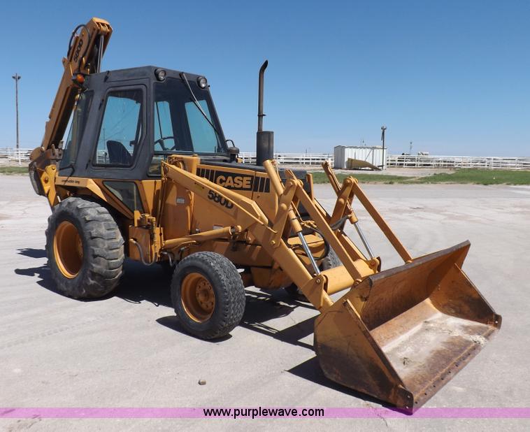 image for item K3927 1982 Case 580D backhoe