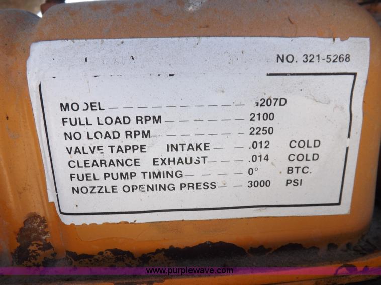 image for item K3927 1982 Case 580D backhoe