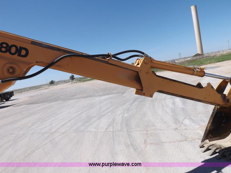 image for item K3927 1982 Case 580D backhoe