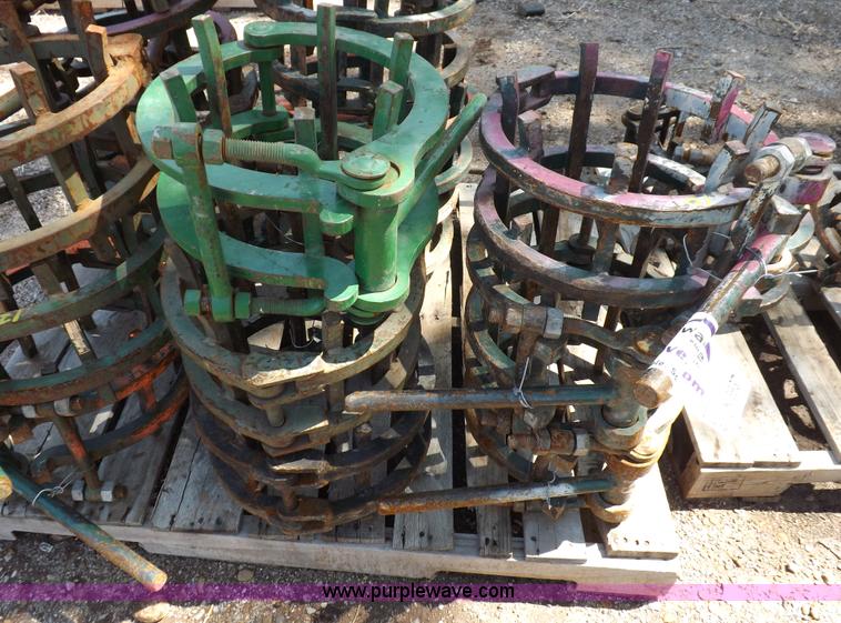 image for item K3937 (6) pipe line up clamps