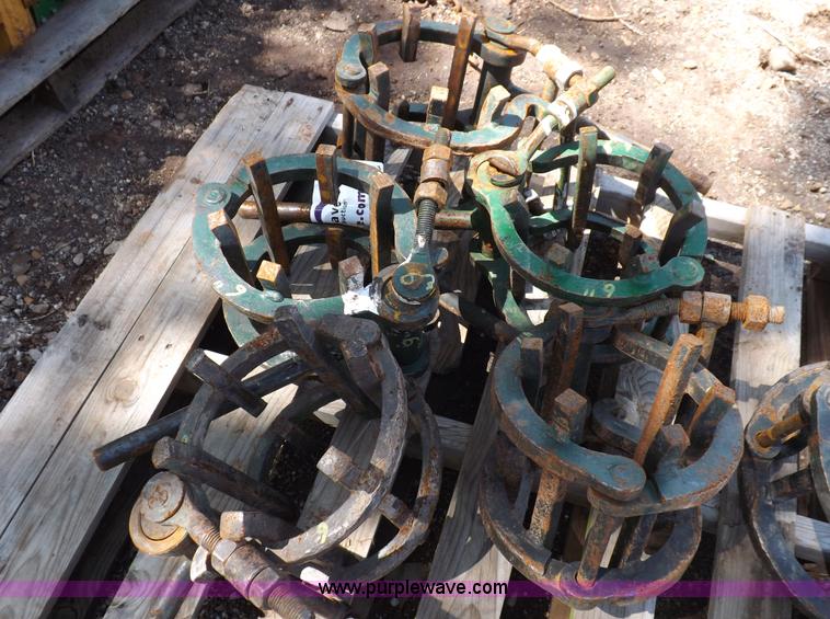 image for item K3938 (5) pipe line up clamps