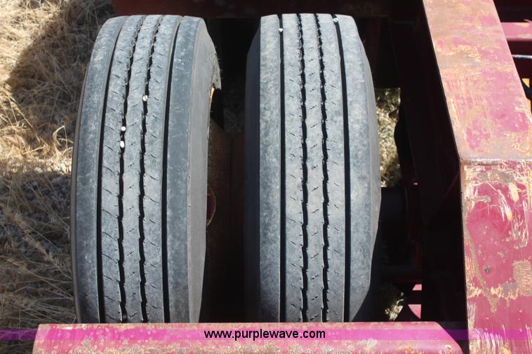 image for item K6777 1992 Trail King TK80HDG443 equipment trailer