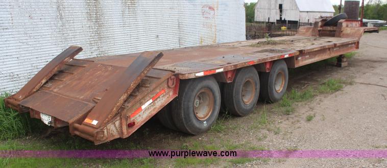 image for item K6869 1982 Nuttall 360E equipment trailer