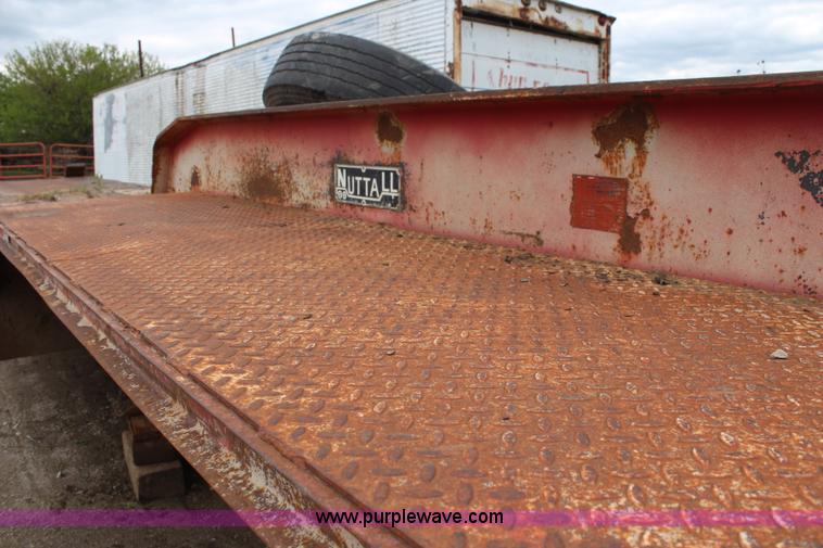 image for item K6869 1982 Nuttall 360E equipment trailer