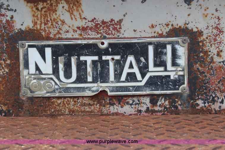 image for item K6869 1982 Nuttall 360E equipment trailer