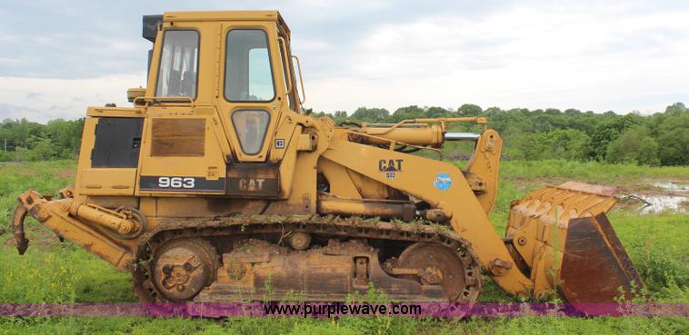 image for item K6881 1988 Caterpillar 963 track loader