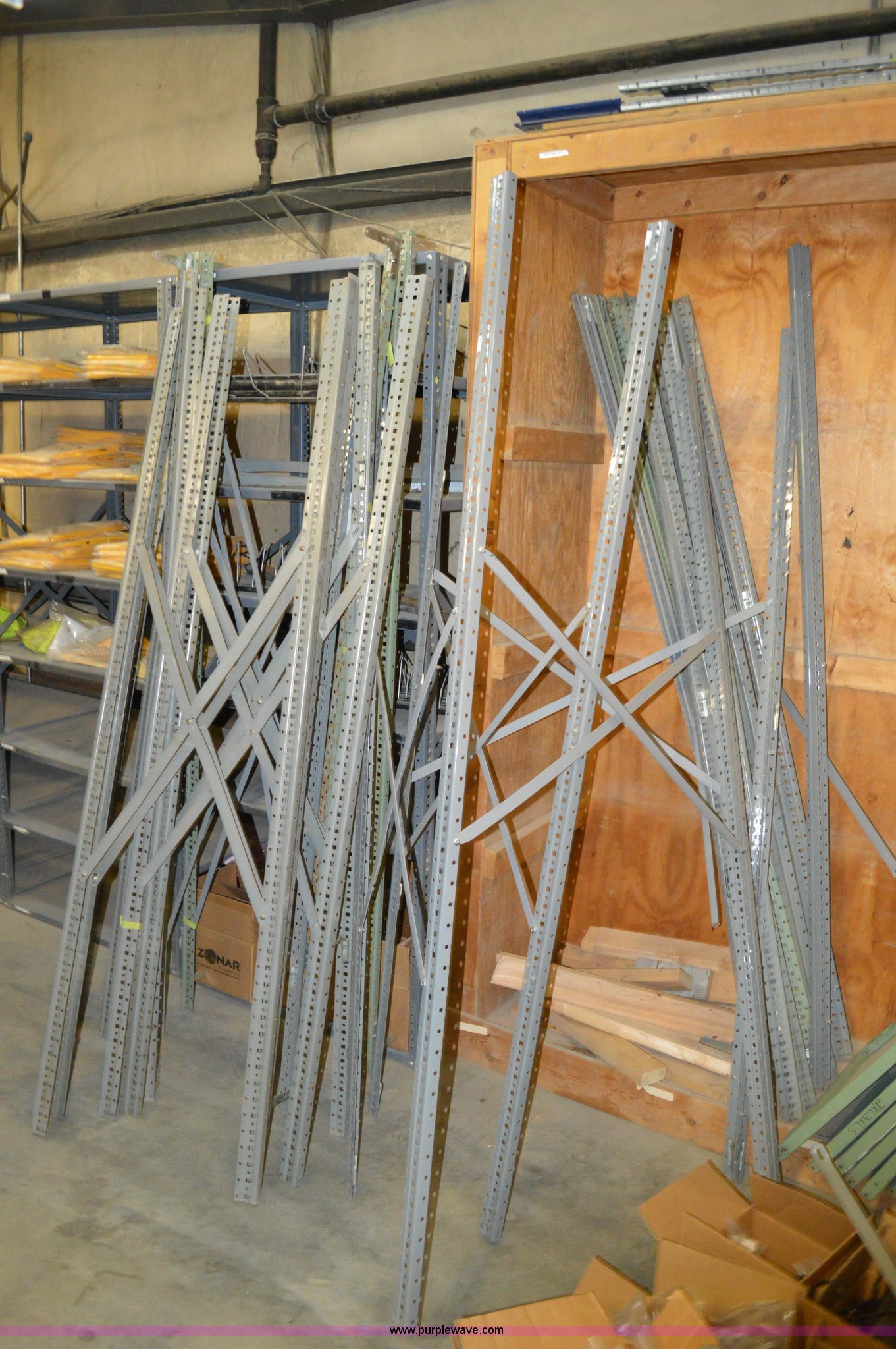 Assorted shelving in Kansas City, MO Item G3560 sold Purple Wave