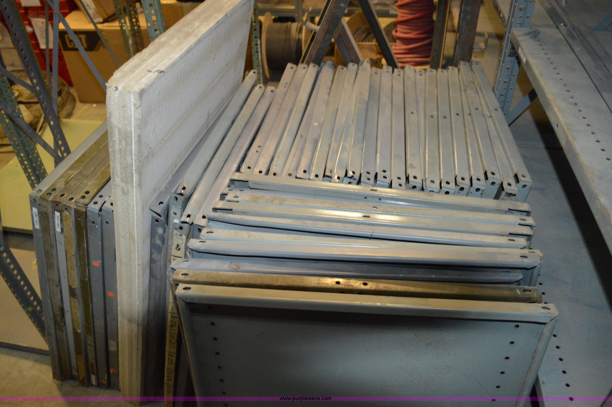 Assorted shelving in Kansas City, MO Item G3560 sold Purple Wave