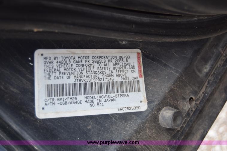 image for item E6480 1993 Lexus ES300