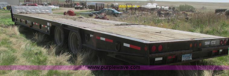 image for item A8795 1992 Trail King TK70HT-482 equipment trailer