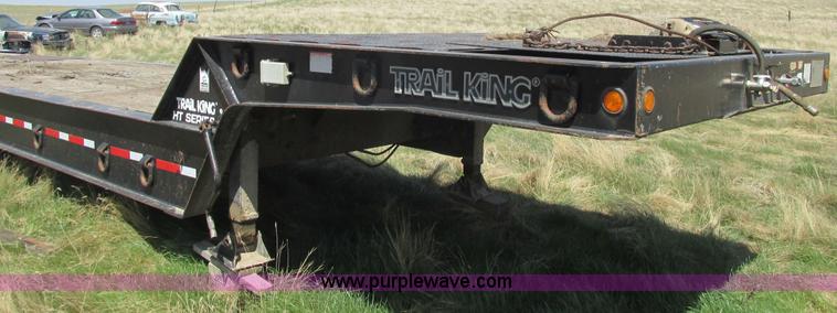 image for item A8795 1992 Trail King TK70HT-482 equipment trailer