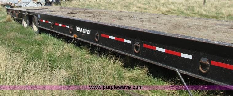 image for item A8795 1992 Trail King TK70HT-482 equipment trailer