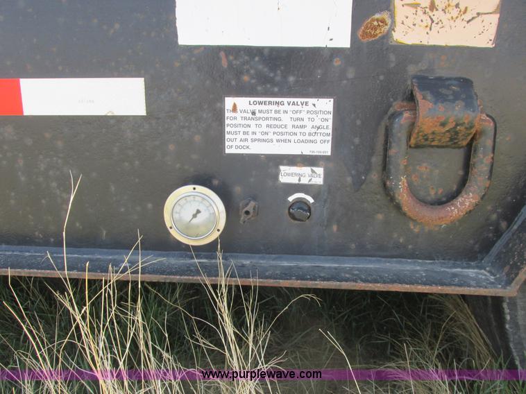 image for item A8795 1992 Trail King TK70HT-482 equipment trailer