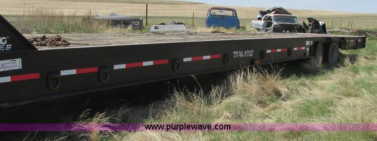image for item A8795 1992 Trail King TK70HT-482 equipment trailer