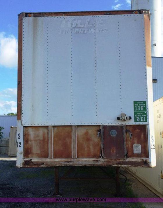 image for item D1498 1980 Monon dry van trailer