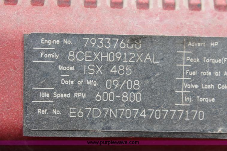 image for item H5811 2009 Kenworth W900L semi truck