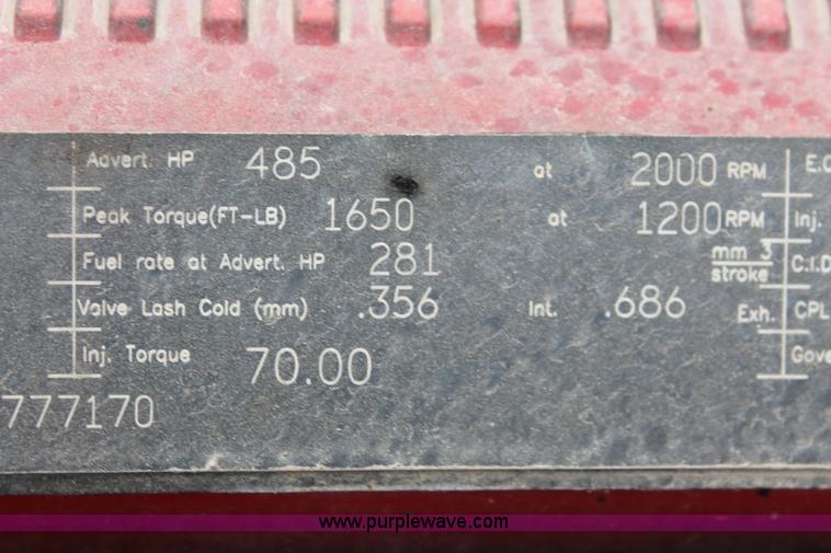 image for item H5811 2009 Kenworth W900L semi truck