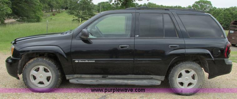 image for item B2969 2002 Chevrolet Trailblazer LS SUV