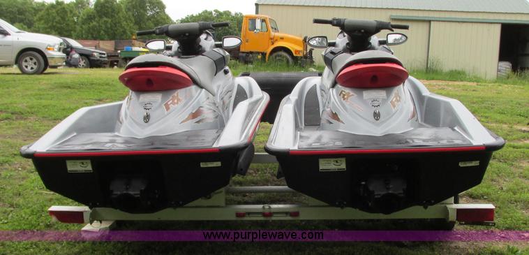 image for item B2970 (2) 2000 SeaDoo RX950 personal watercrafts with trailer