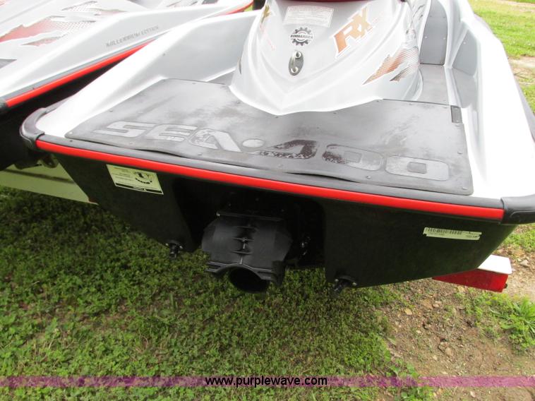 image for item B2970 (2) 2000 SeaDoo RX950 personal watercrafts with trailer