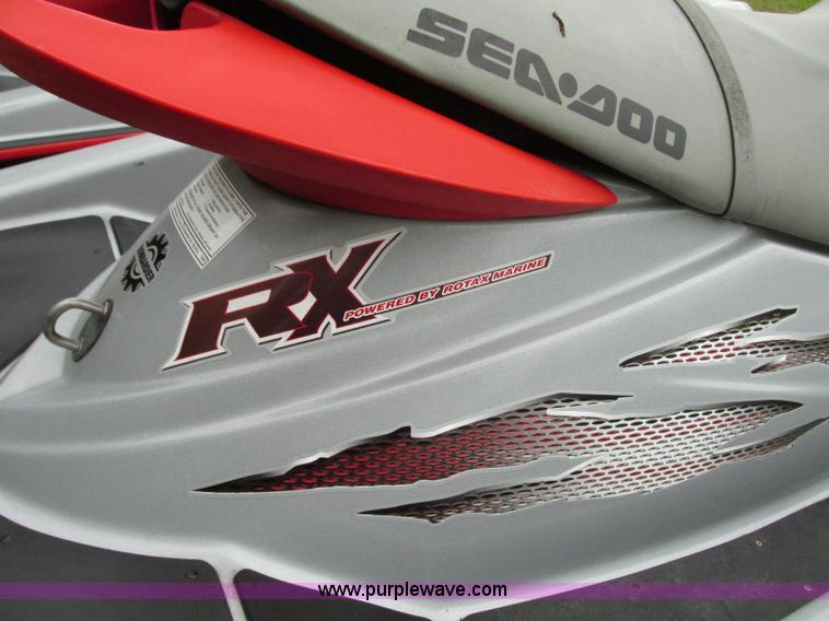 image for item B2970 (2) 2000 SeaDoo RX950 personal watercrafts with trailer