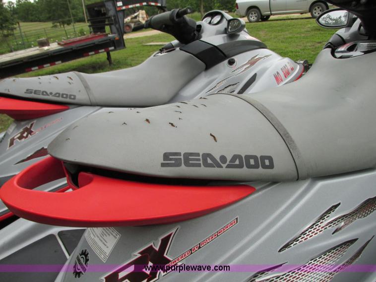 image for item B2970 (2) 2000 SeaDoo RX950 personal watercrafts with trailer