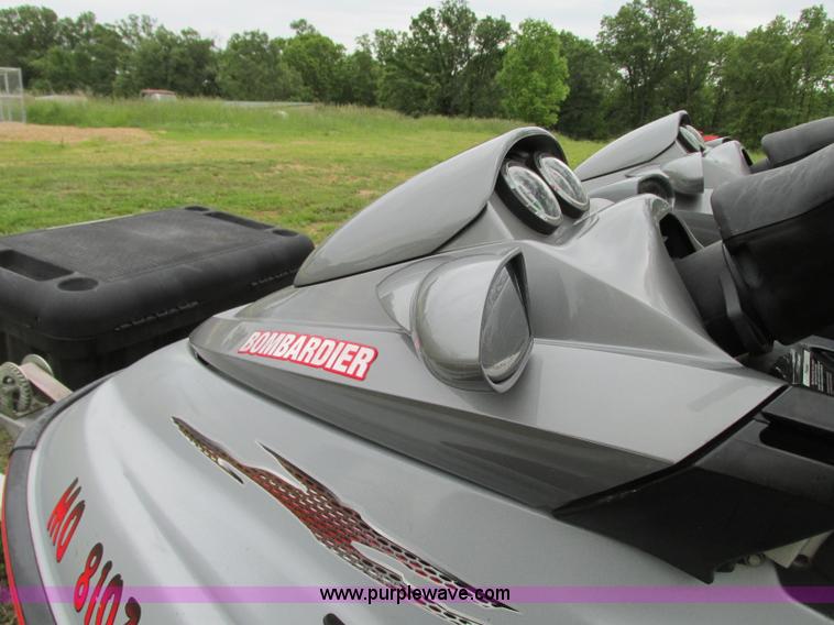 image for item B2970 (2) 2000 SeaDoo RX950 personal watercrafts with trailer