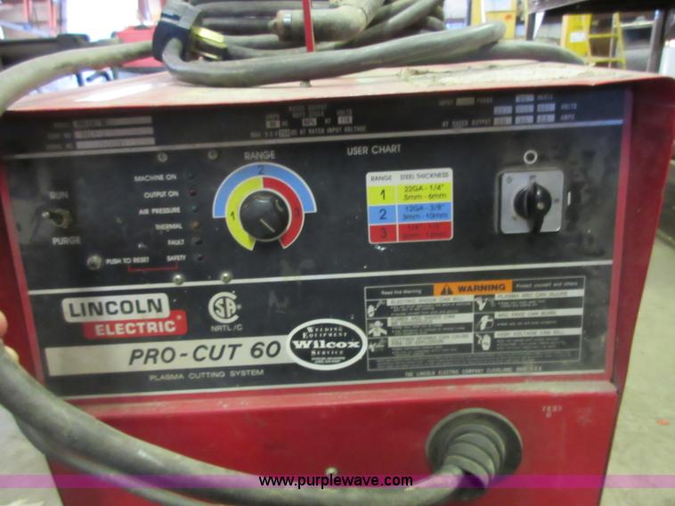 image for item BA9294 Lincoln Pro-Cut 60 plasma cutter