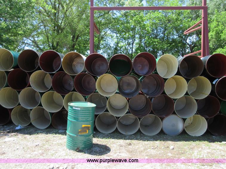 image for item BA9298 (100) 55 gallon food grade steel drums