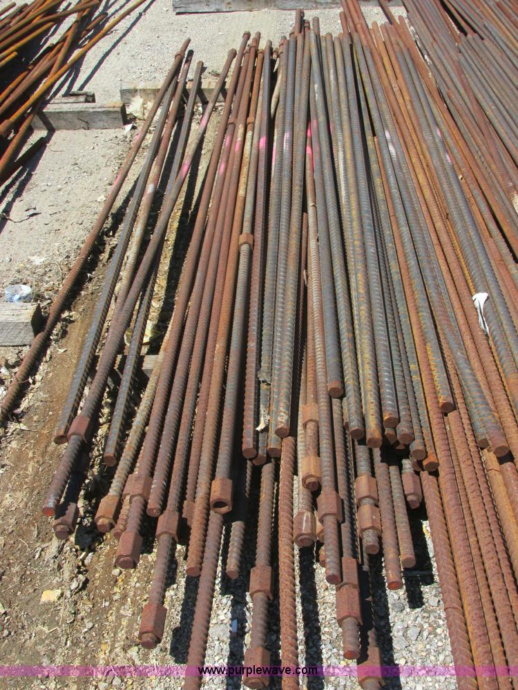 Approximately 45 assorted rebar in Wichita, KS Item BM9112 sold