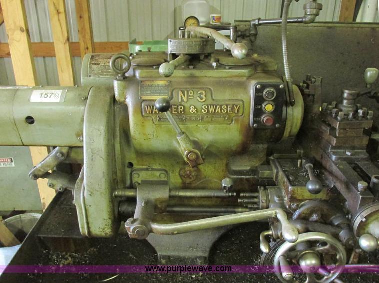 image for item BM9242 Warner & Swasey #3 turrent lathe