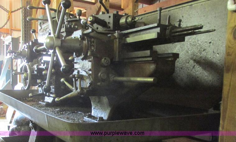 image for item BM9242 Warner & Swasey #3 turrent lathe