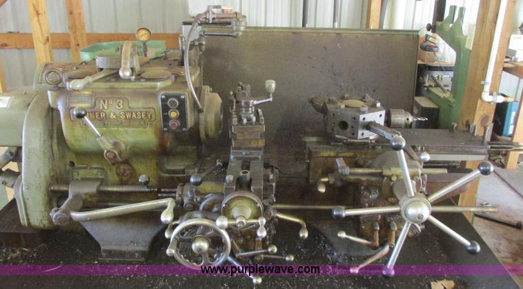 image for item BM9242 Warner & Swasey #3 turrent lathe